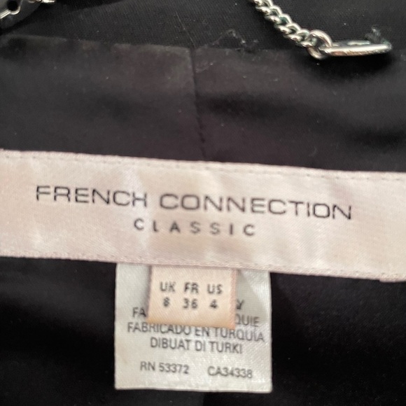 FRENCH Connection Classic Black Blazer - Picture 4 of 5